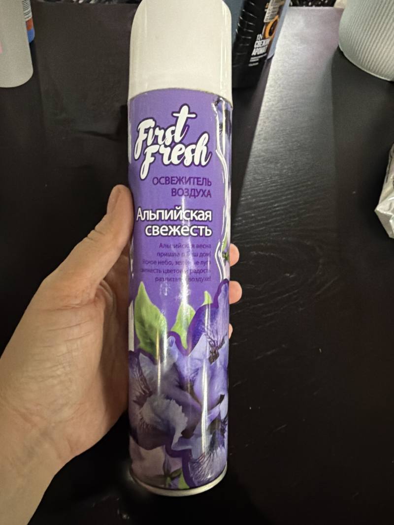 Освежитель воздуха First Fresh Альпийская свежесть