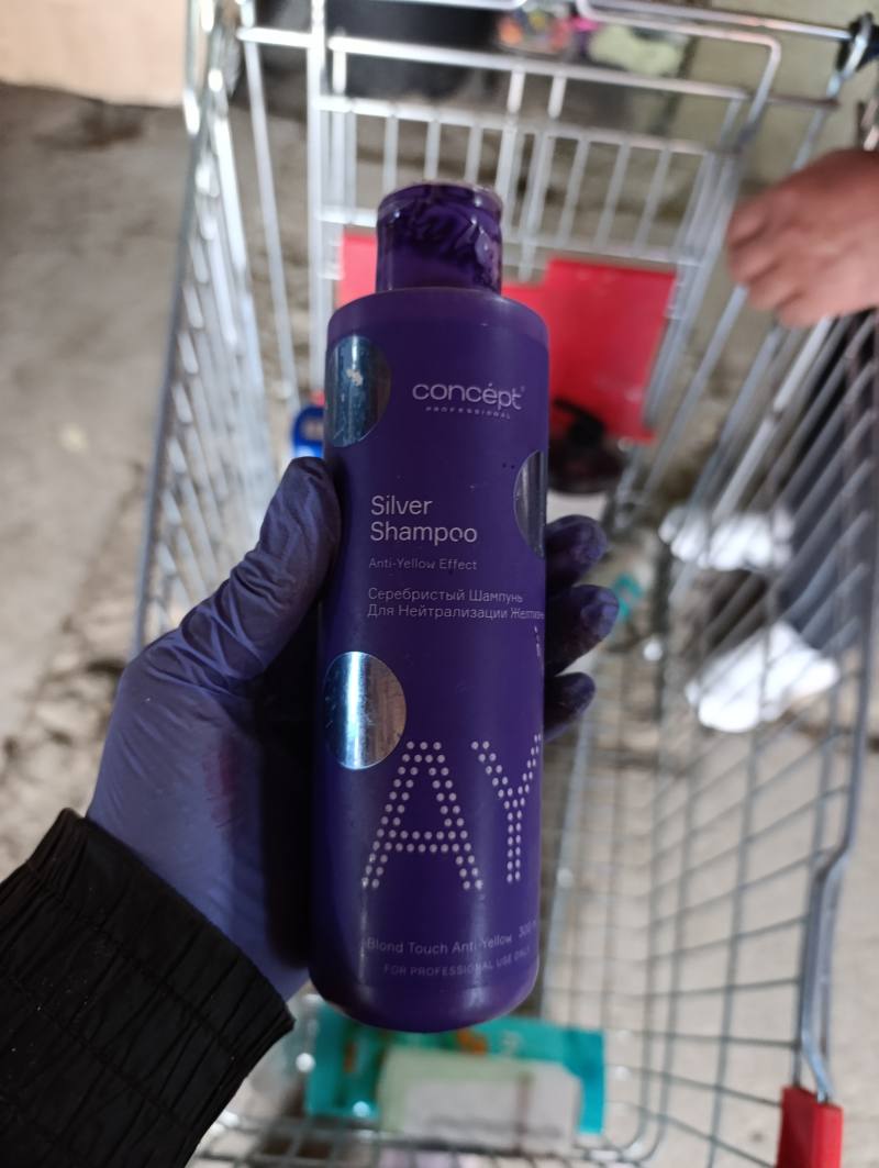 Concept Professional Silver Shampoo Anti-Yellow Effect
