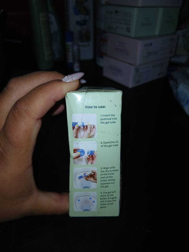 Toilet gel