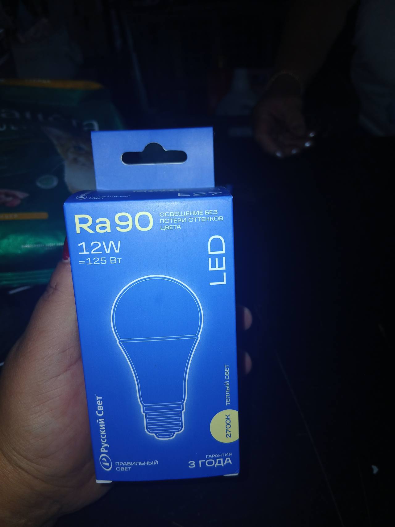 LED лампа Русский Свет Ra 90 12W (125 Вт) 2700K