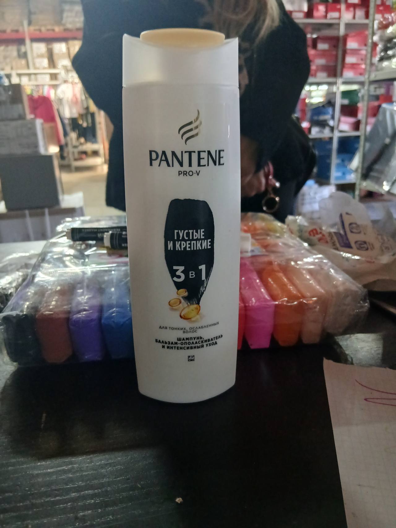Pantene Pro-V 3 в 1 Густые и крепкие, шампунь-бальзам-ополаскиватель