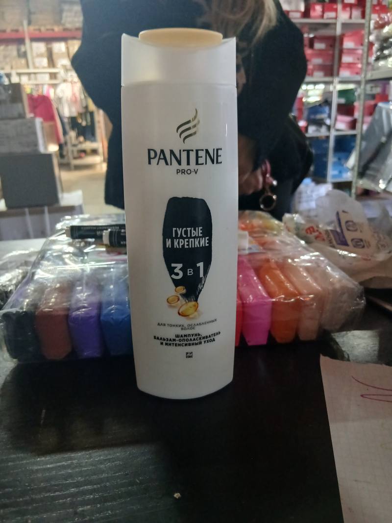 Pantene Pro-V 3 в 1 Густые и крепкие, шампунь-бальзам-ополаскиватель