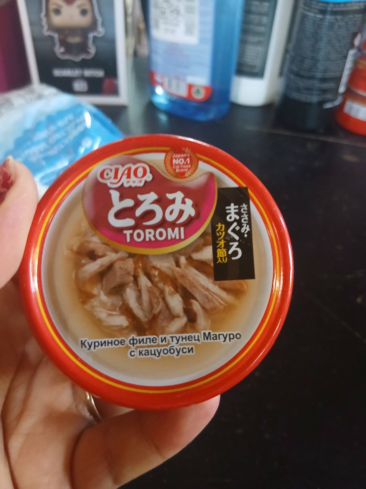 CIAO Toromi Куриное филе и тунец Магуро с кацуобуси