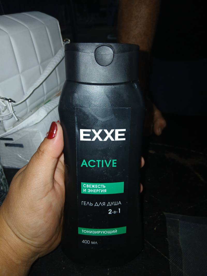 Гель для душа EXXE Active Свежесть и Энергия 2-в-1 Тонизирующий