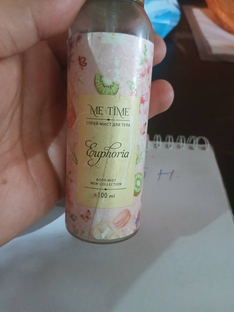 ME TIME Euphoria Body Mist New Collection