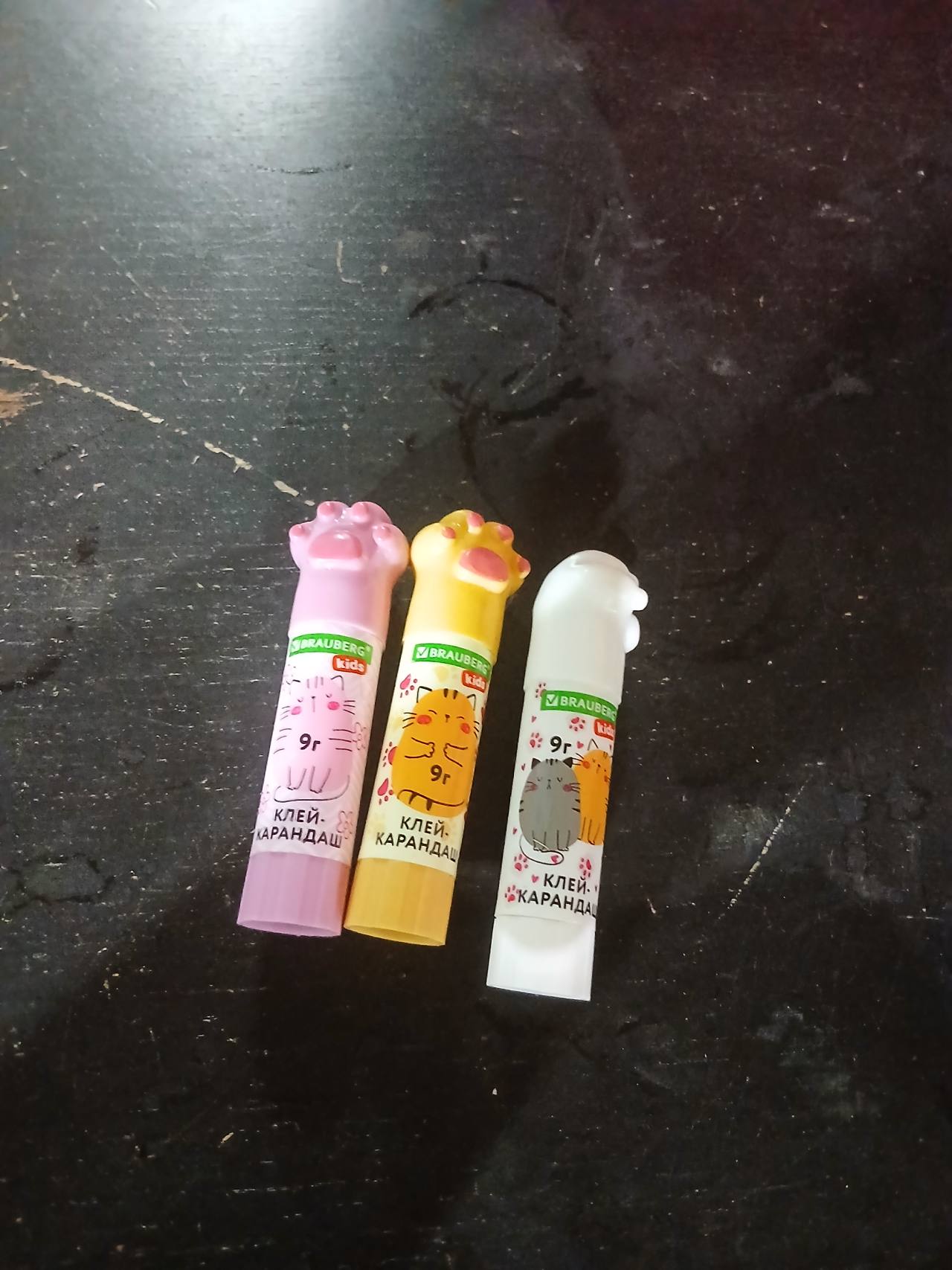 Клей-карандаш BRAUBERG Kids 9 г