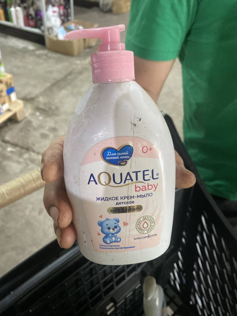AQUATEL baby Жидкое крем-мыло Детское soft & cream классическое