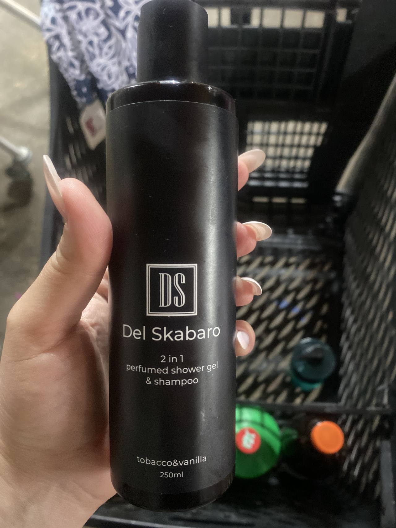 Del Skabaro 2 in 1 perfumed shower gel & shampoo tobacco&vanilla