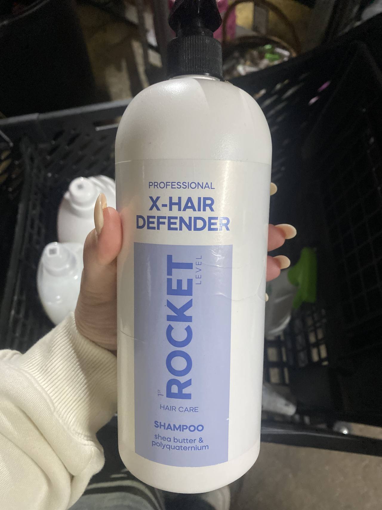 X-HAIR DEFENDER SHAMPOO shea butter & Polyquaternium