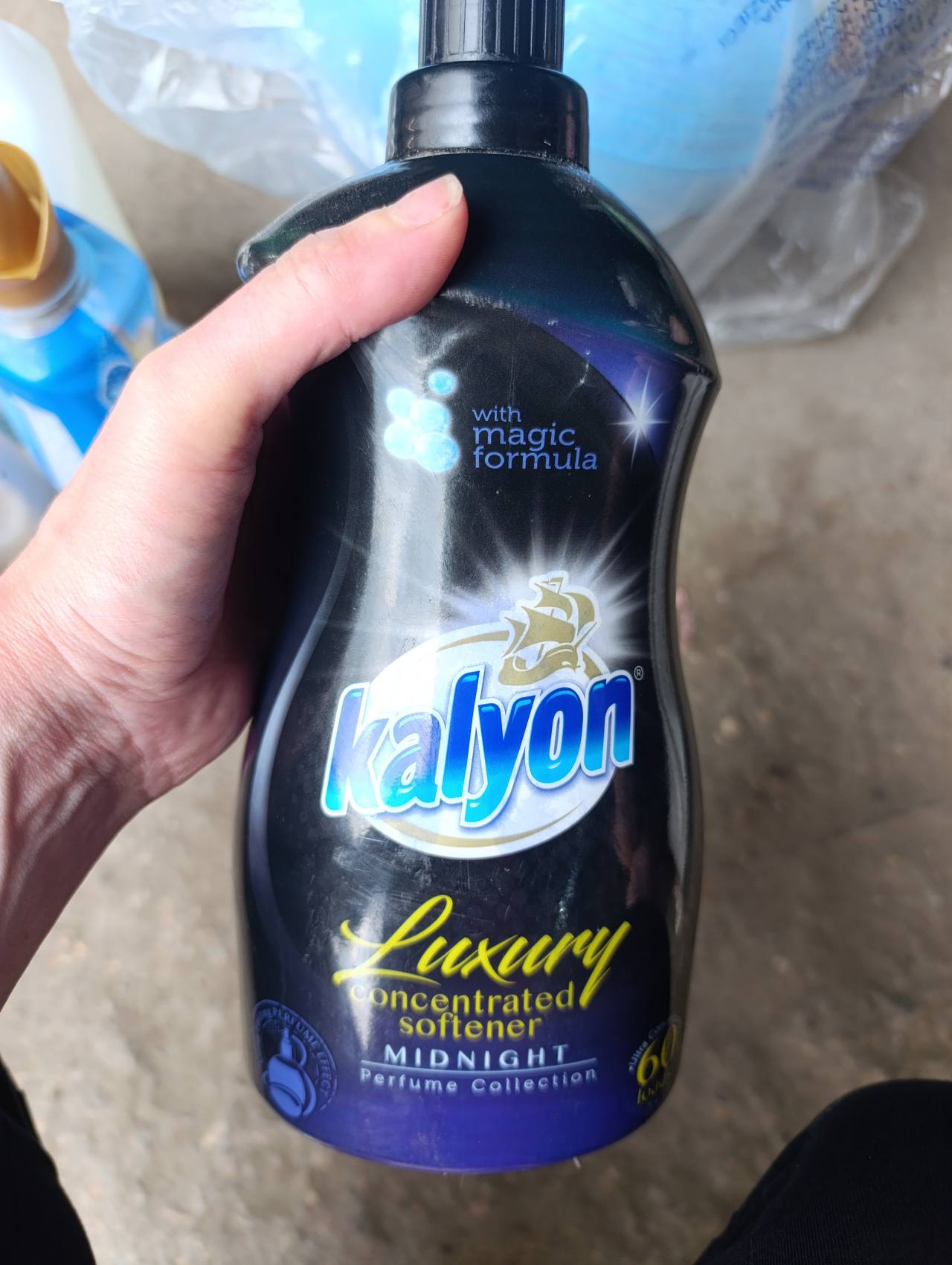 Kalyon Luxury Concentrated softener MIDNIGHT Perfume Collection