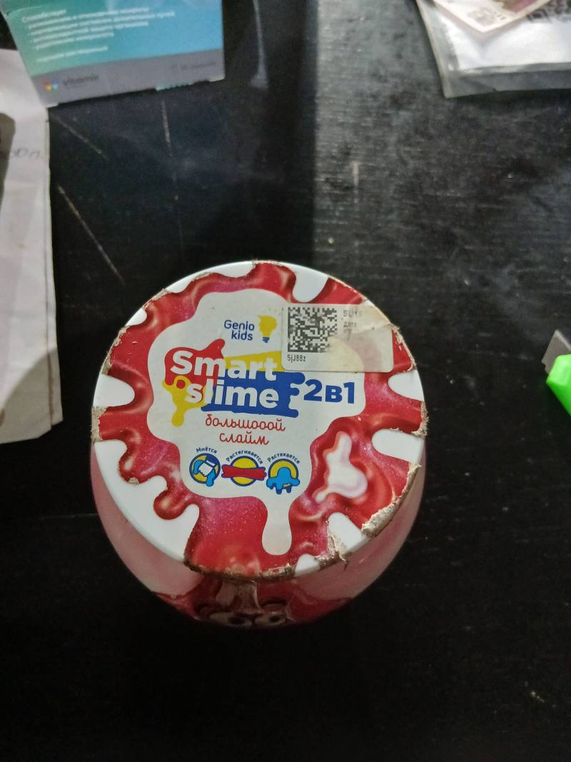 Smart slime 2 в 1 большой слайм