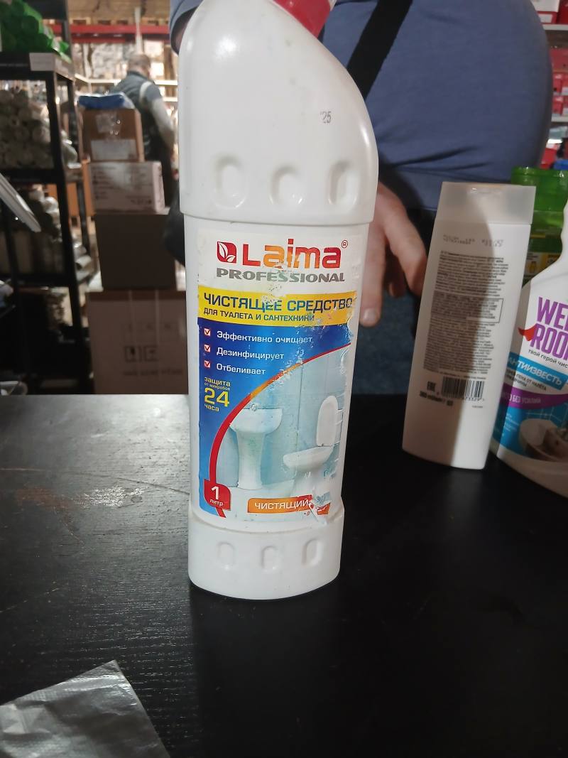 Laina Professional Чистящее средство для туалета и сантехники