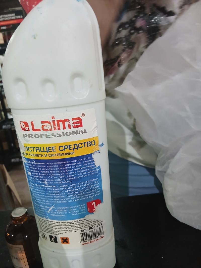 Laima Professional Чистящее средство для туалета и сантехники