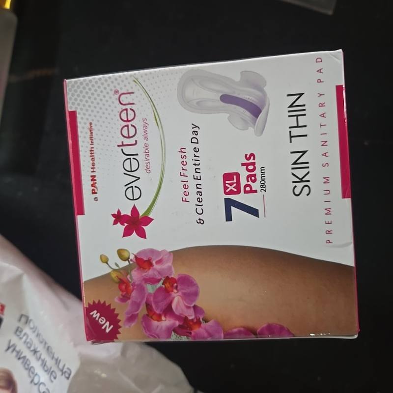 everteen SKIN THIN PREMIUM SANITARY PAD XL 7 Pads 280mm