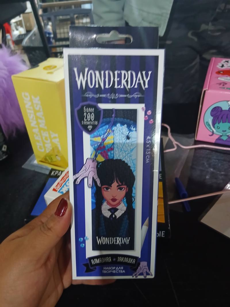 Алмазная закладка WONDERDAY Набор для творчества