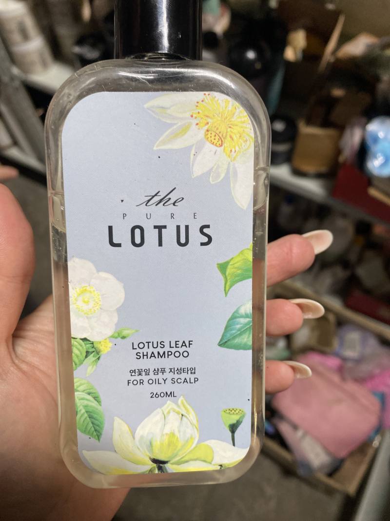 Lotus Leaf Shampoo For Oily Scalp