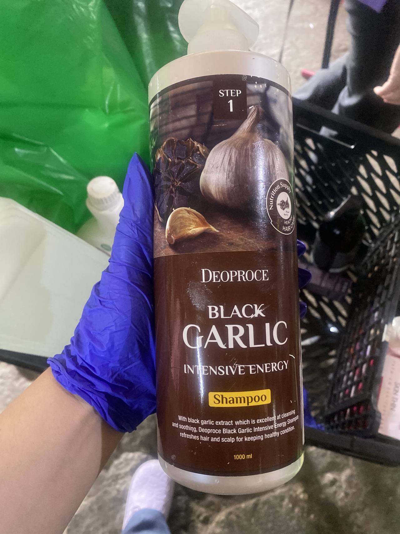 DEOPROCE BLACK GARLIC INTENSIVE ENERGY Shampoo
