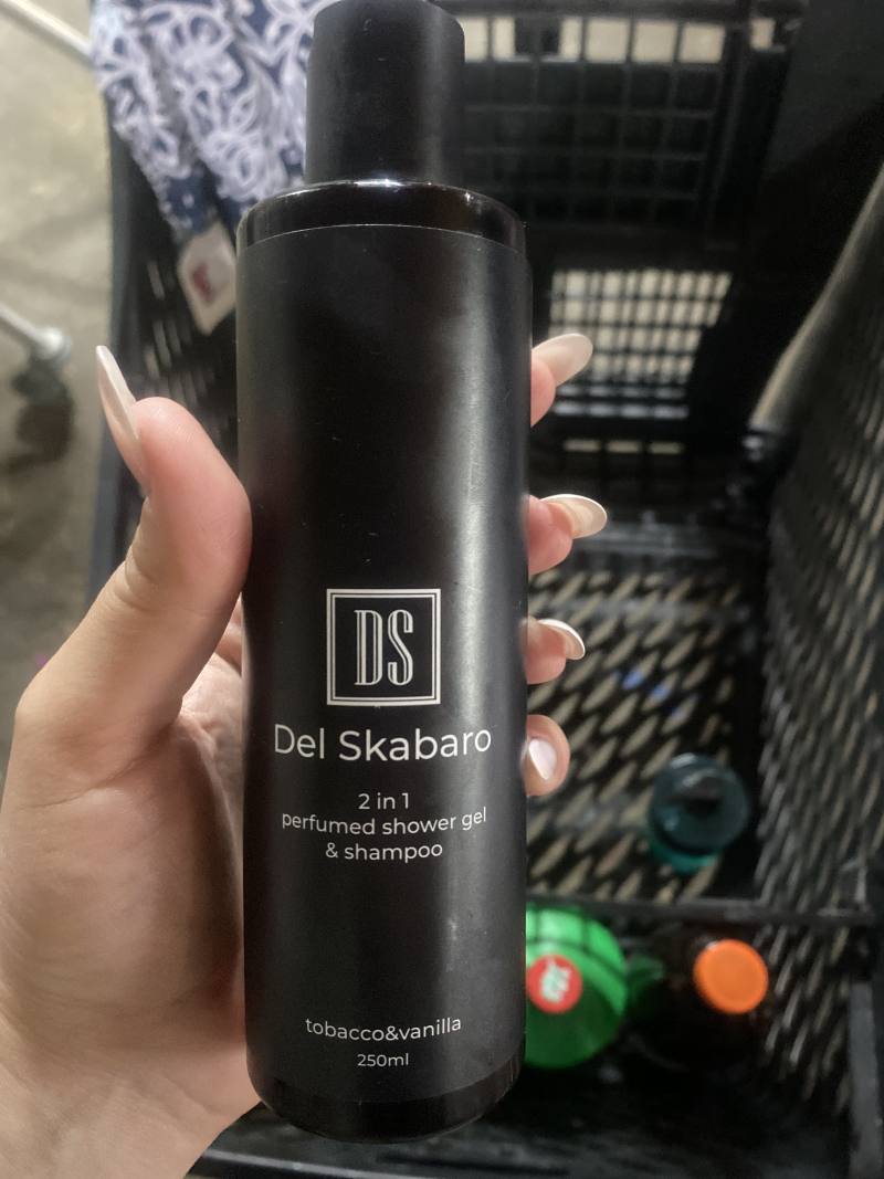 Del Skabaro 2 in 1 perfumed shower gel & shampoo tobacco&vanilla