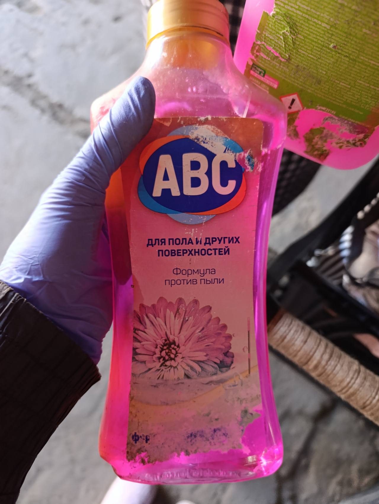 Средство для пола и других поверхностей ABC Формула против пыли