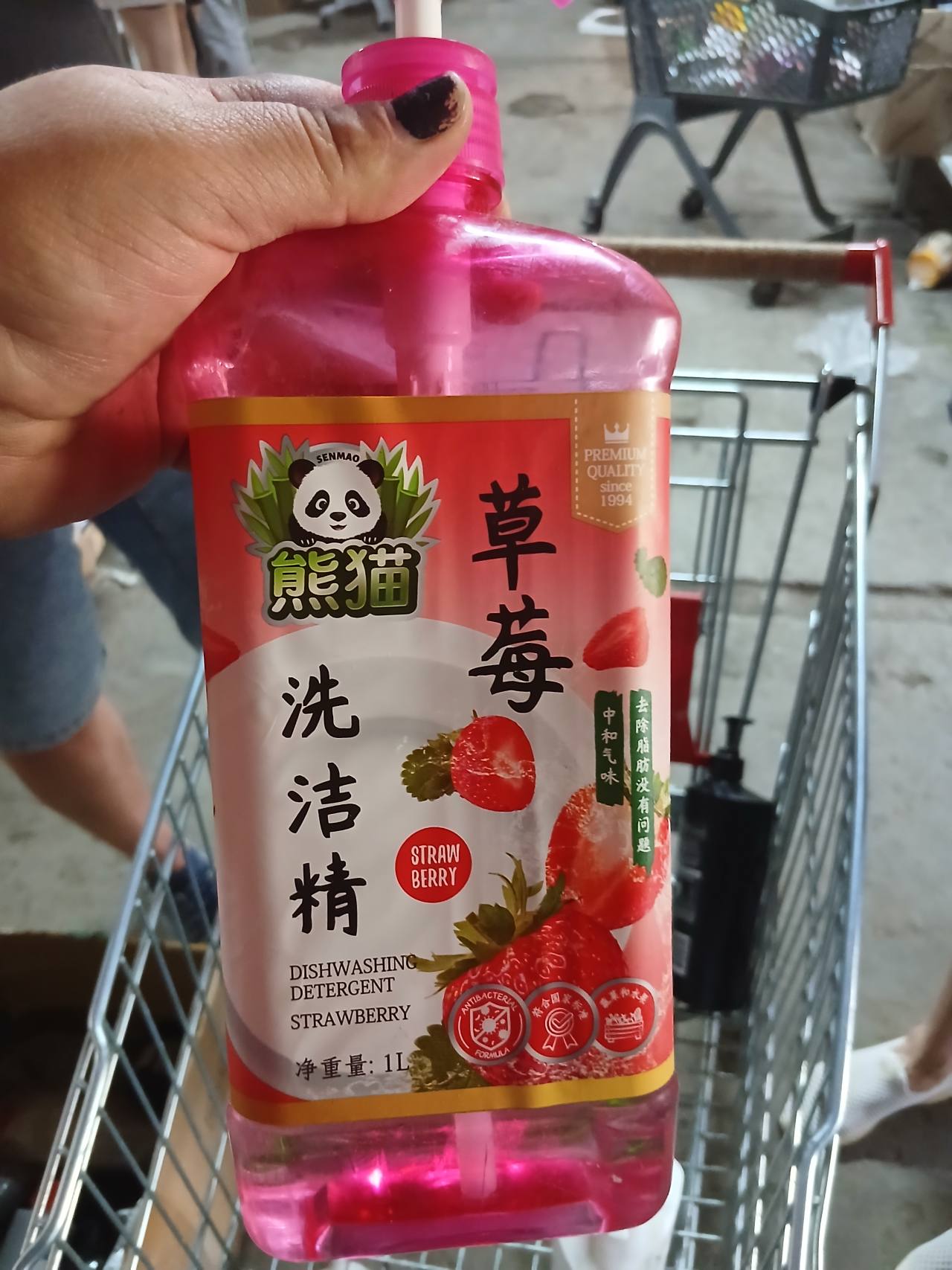 Dishwashing Detergent Strawberry 1L