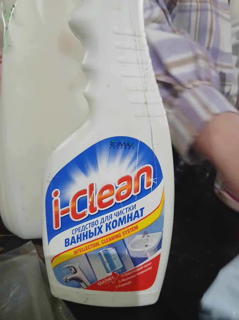 Средство для чистки ванных комнат i-clean