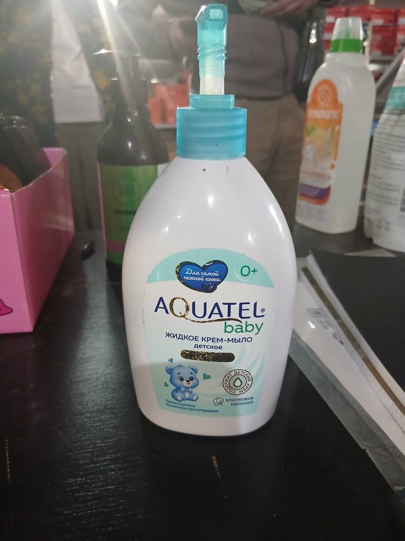 AQUATEL baby жидкое крем-мыло детское
