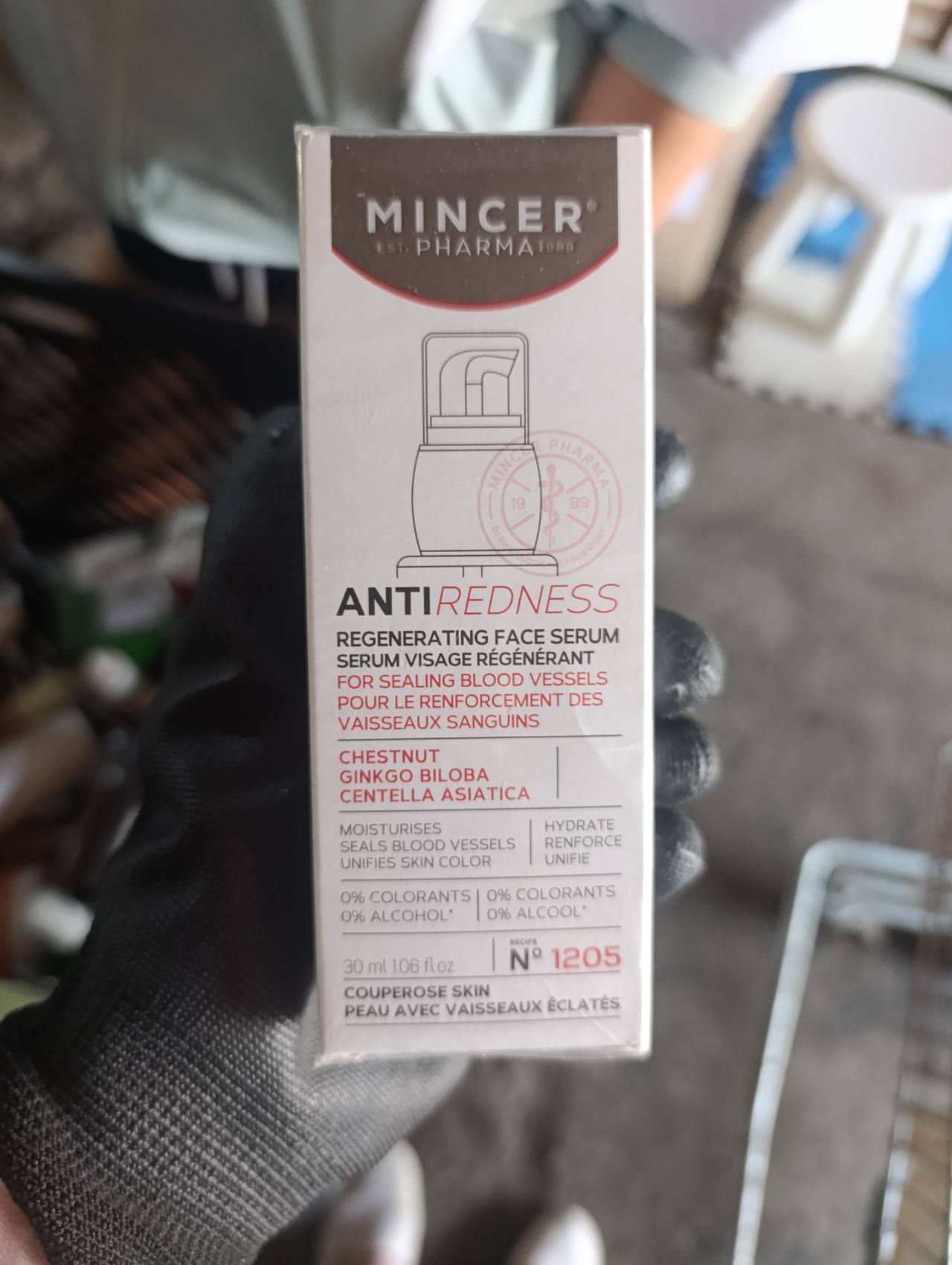 MINCER PHARMA Anti Redness Regenerating Face Serum