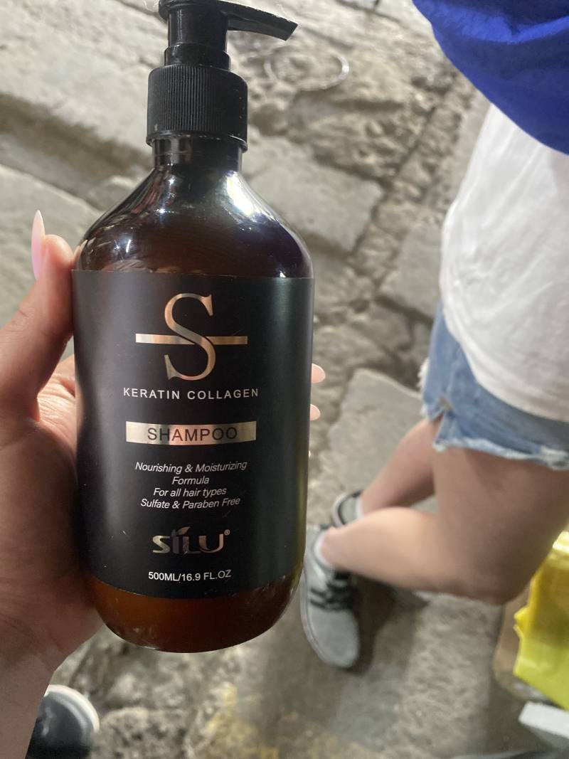 Шампунь SILU Keratin Collagen Nourishing & Moisturizing Formula