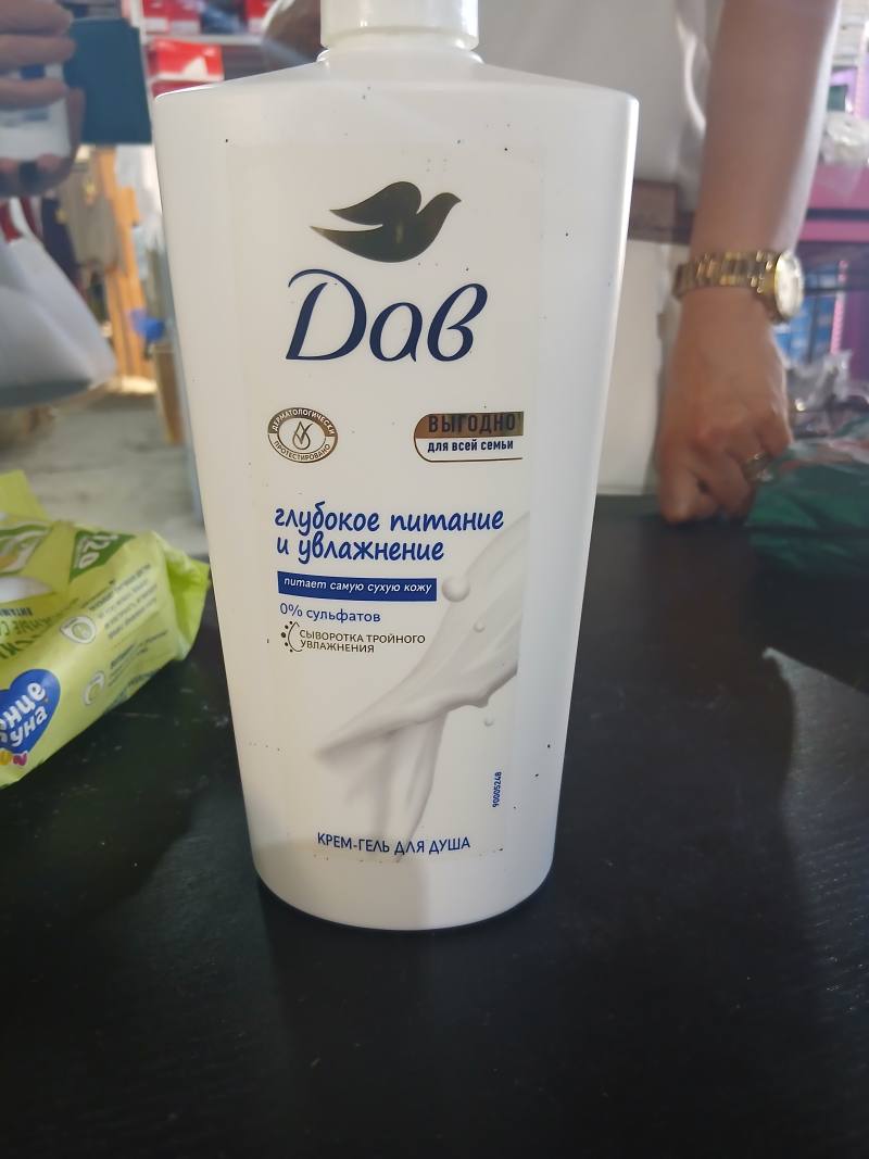 Dove Крем-гель для душа глубокое питание и увлажнение