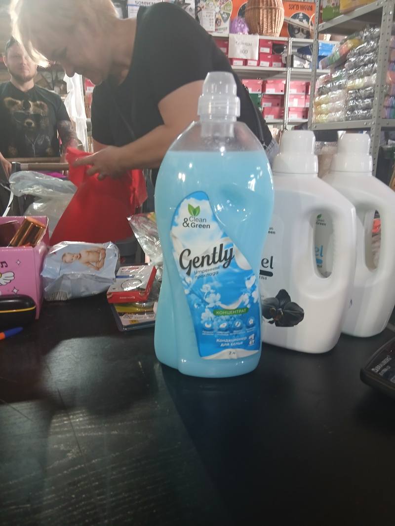 Clean & Green Gently концентрат, кондиционер для белья, 2 л