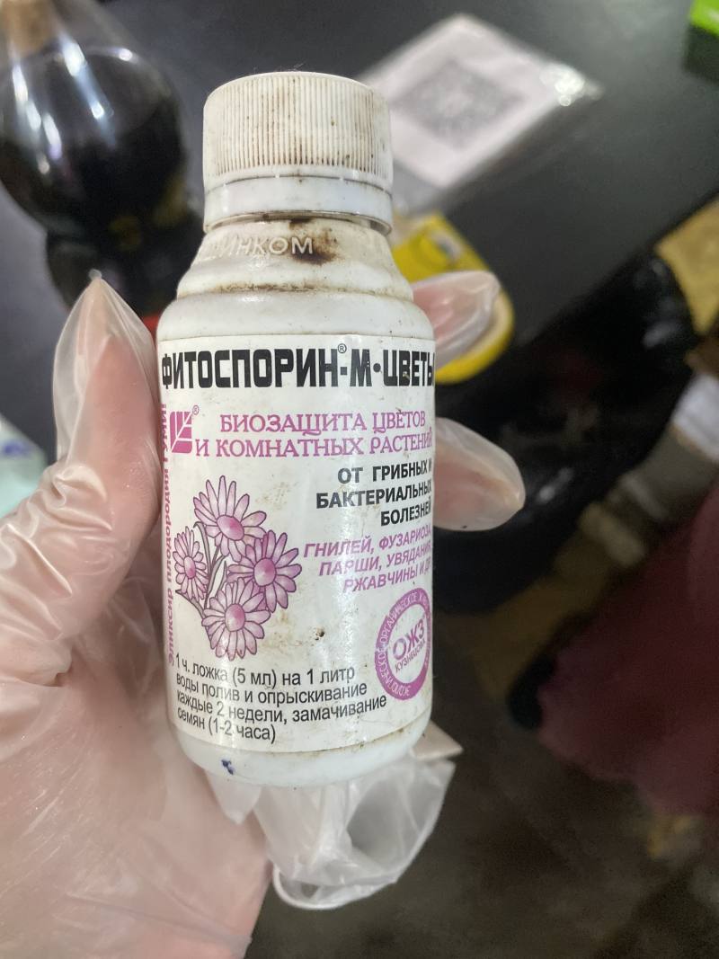 Фитоспорин-М-Цветы Биозащита цветов и комнатных растений