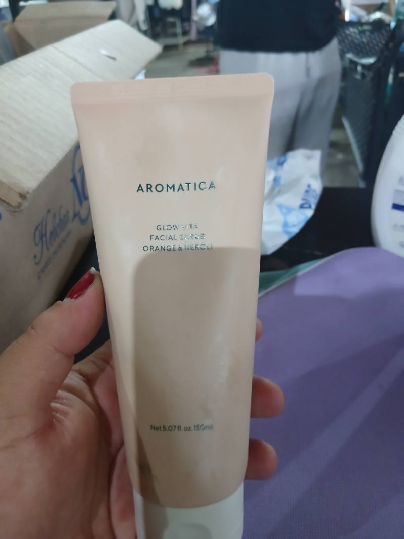 AROMATICA Glow Vita Facial Scrub Orange & Neroli