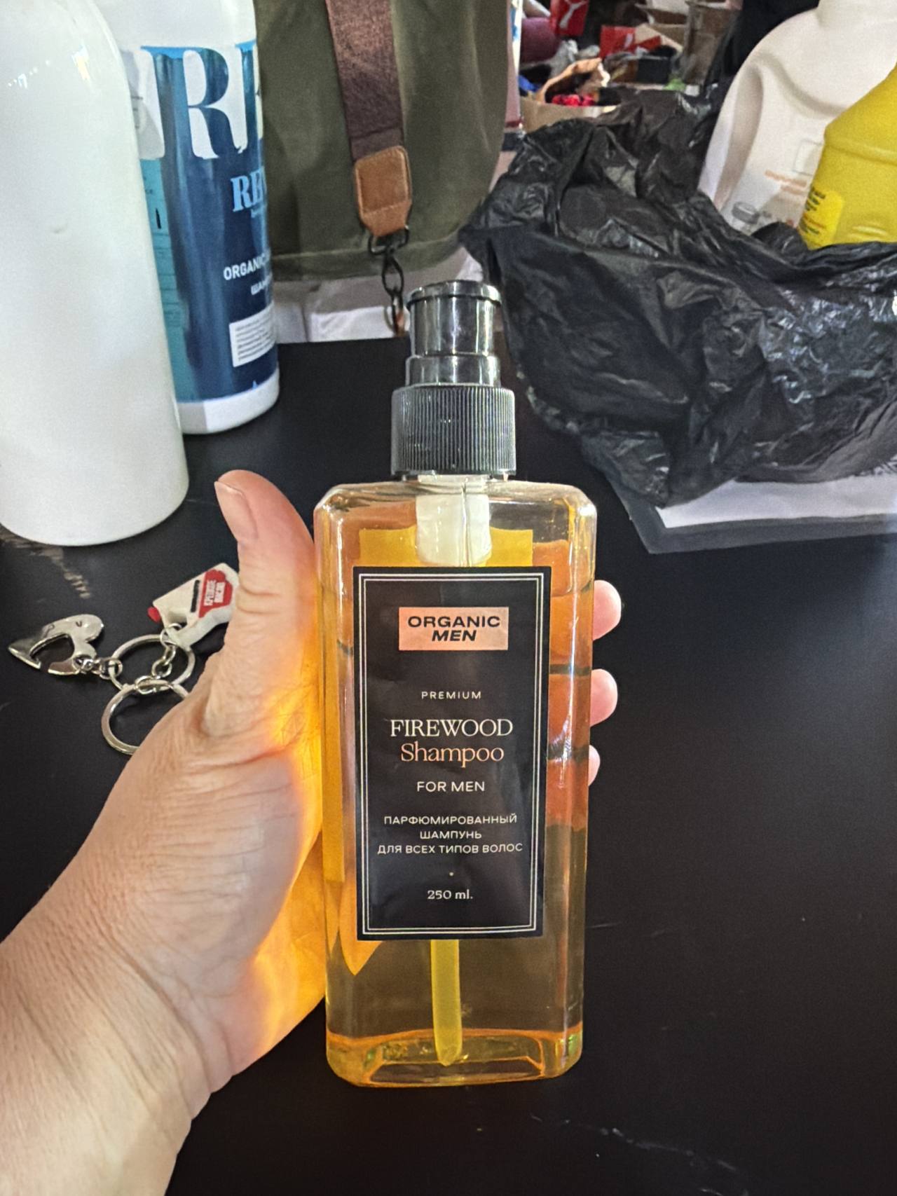 ORGANIC MEN FIREWOOD Shampoo FOR MEN Парфюмированный шампунь для всех типов волос