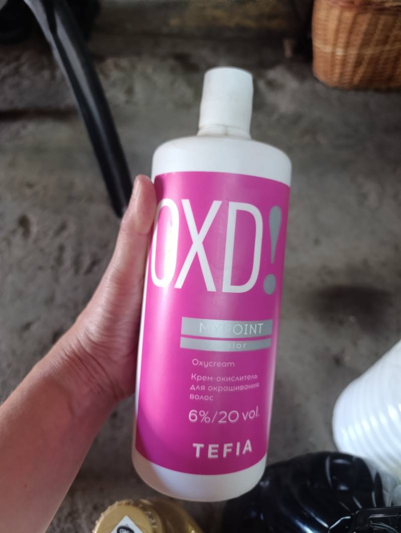 TEFIA OXD! MYPOINT COLOR Oxycream Крем-окислитель для окрашивания волос 6%/20 vol.