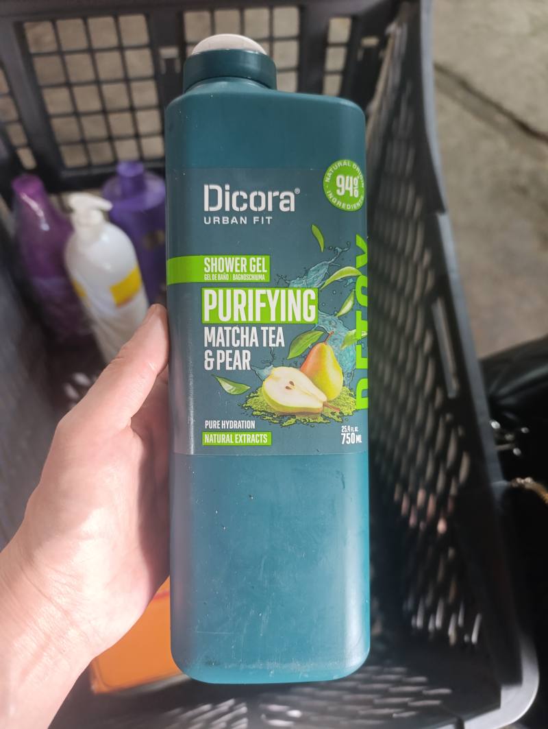 Dicora Urban Fit Purifying Shower Gel Matcha Tea & Pear