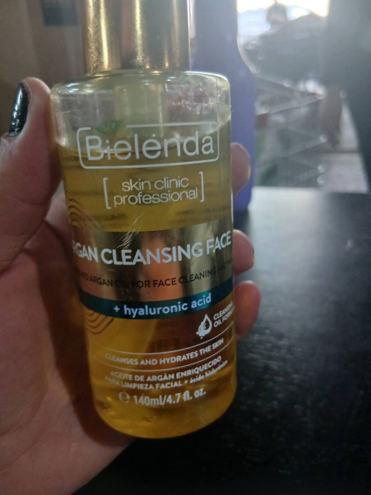 Bielenda Skin Clinic Professional Argan Cleansing Face Oil + Hyaluronic Acid