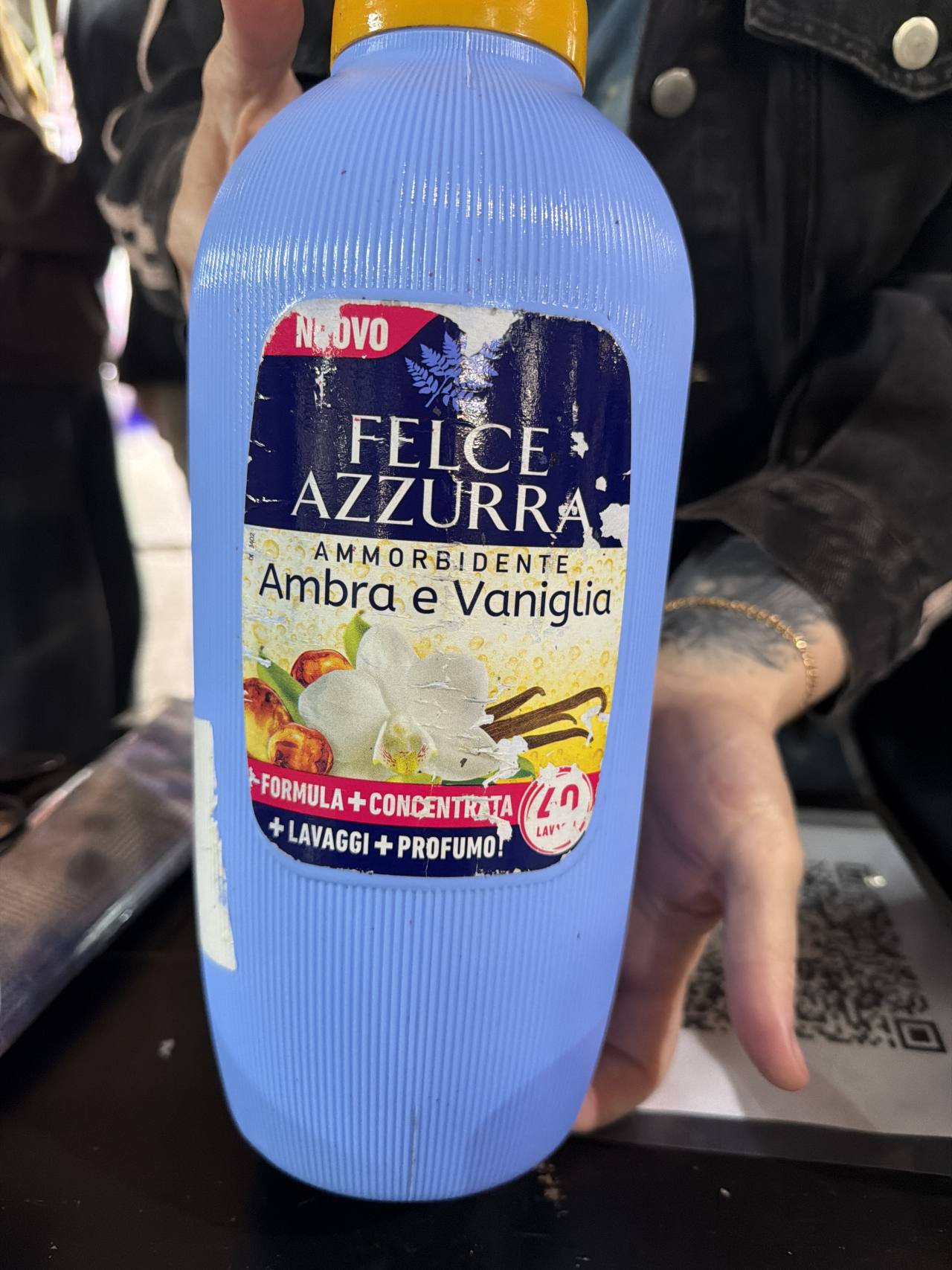 Кондиционер для белья Felce Azzurra Ambra e Vaniglia