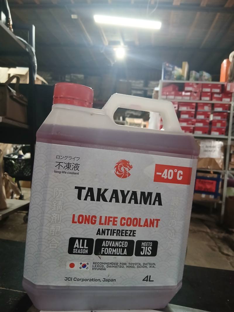 TAKAYAMA Long Life Coolant Antifreeze -40°C