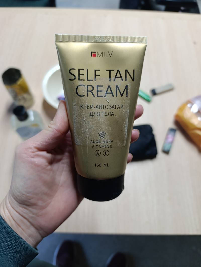 MILV Self Tan Cream крем-автозагар для тела