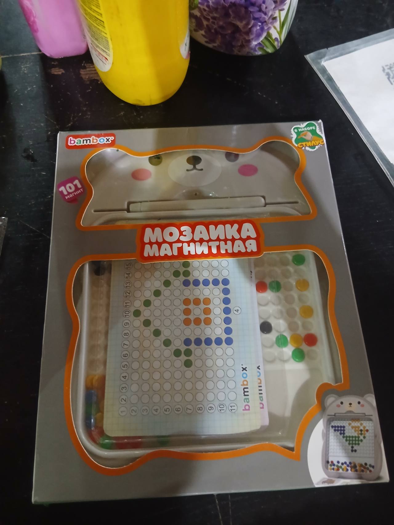 Мозаика магнитная Bambox 101 магнит