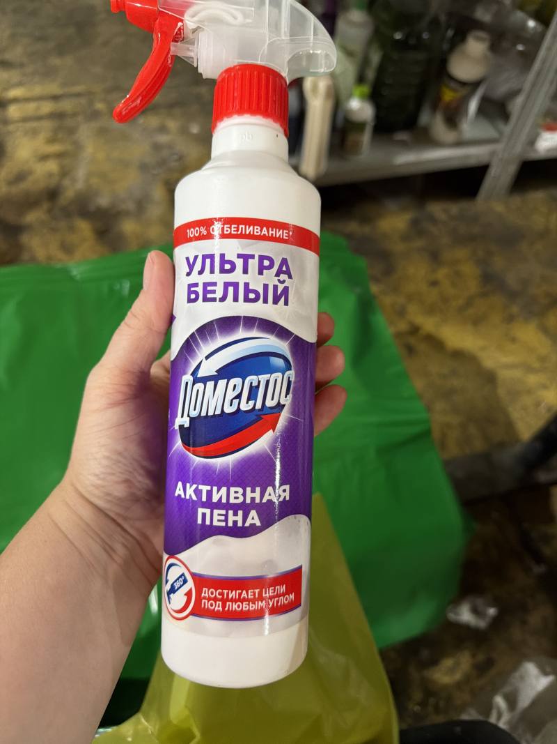 Доместос Ультра Белый Активная Пена