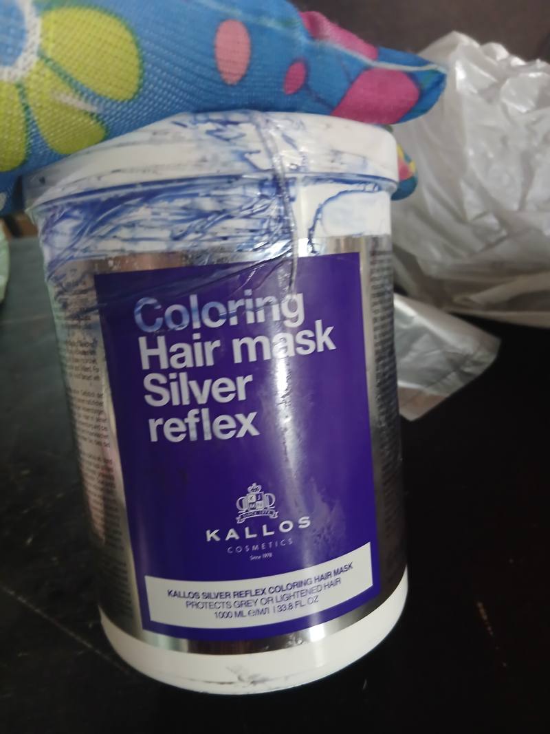 KALLOS Silver Reflex Coloring Hair Mask
