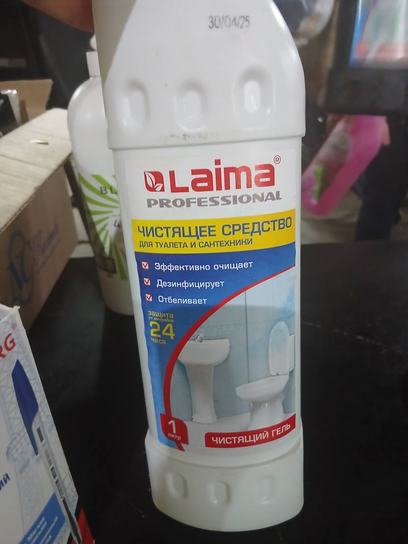 Laima PROFESSIONAL Чистящее средство для туалета и сантехники 1 литр