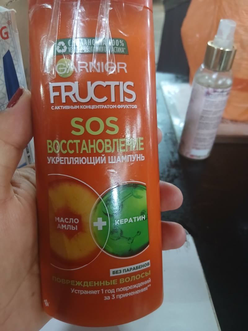 Garnier Fructis SOS Восстановление Укрепляющий шампунь