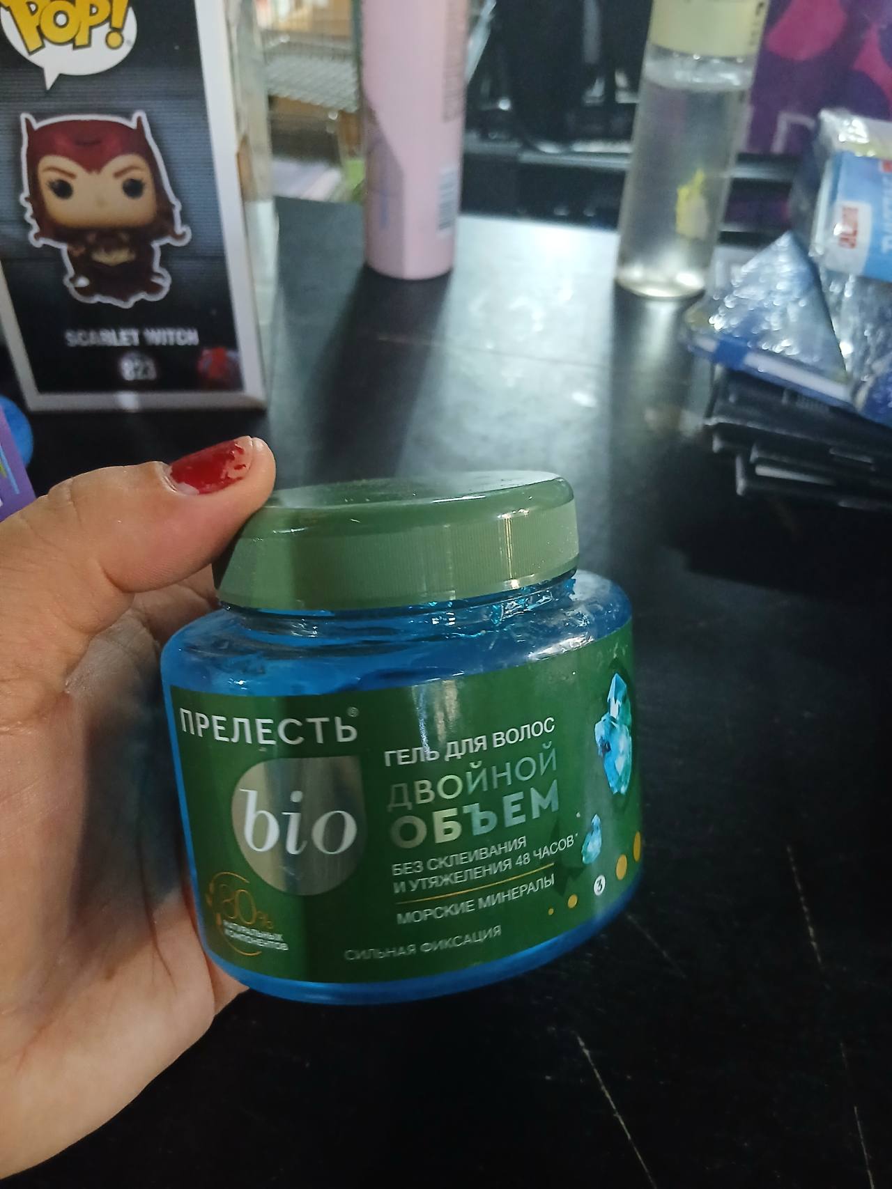 Прелесть Bio Гель для волос двойной объем