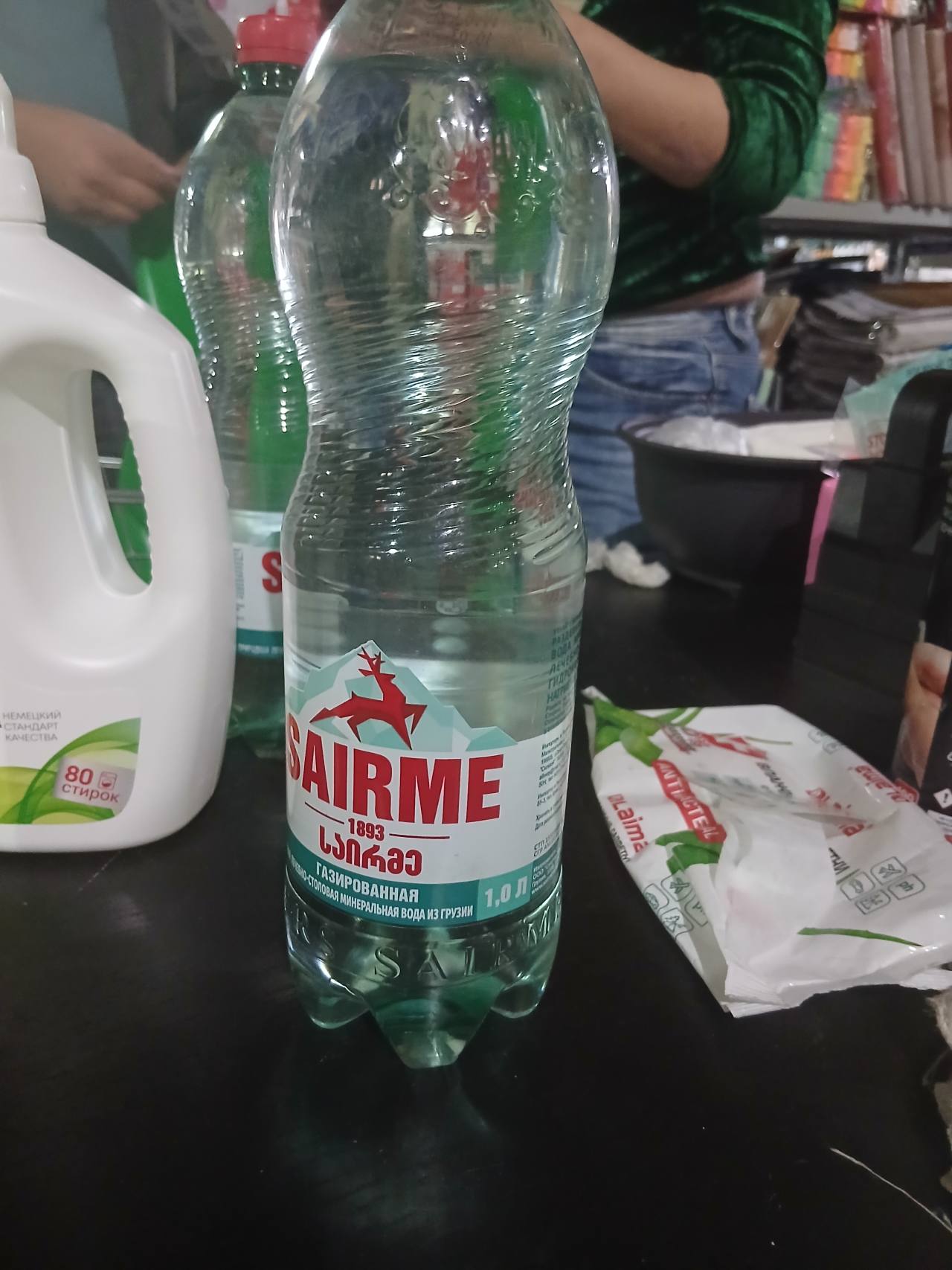Sairme газированная слабоминерализованная вода