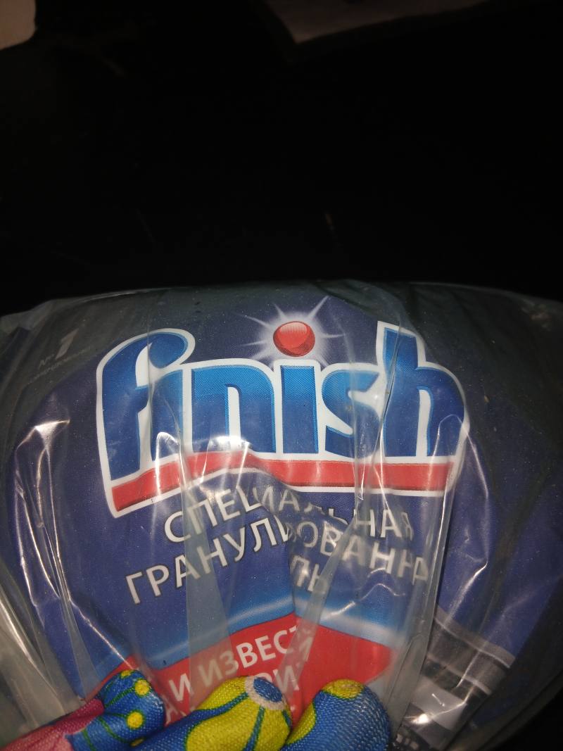 Finish Специальная гранулированная соль