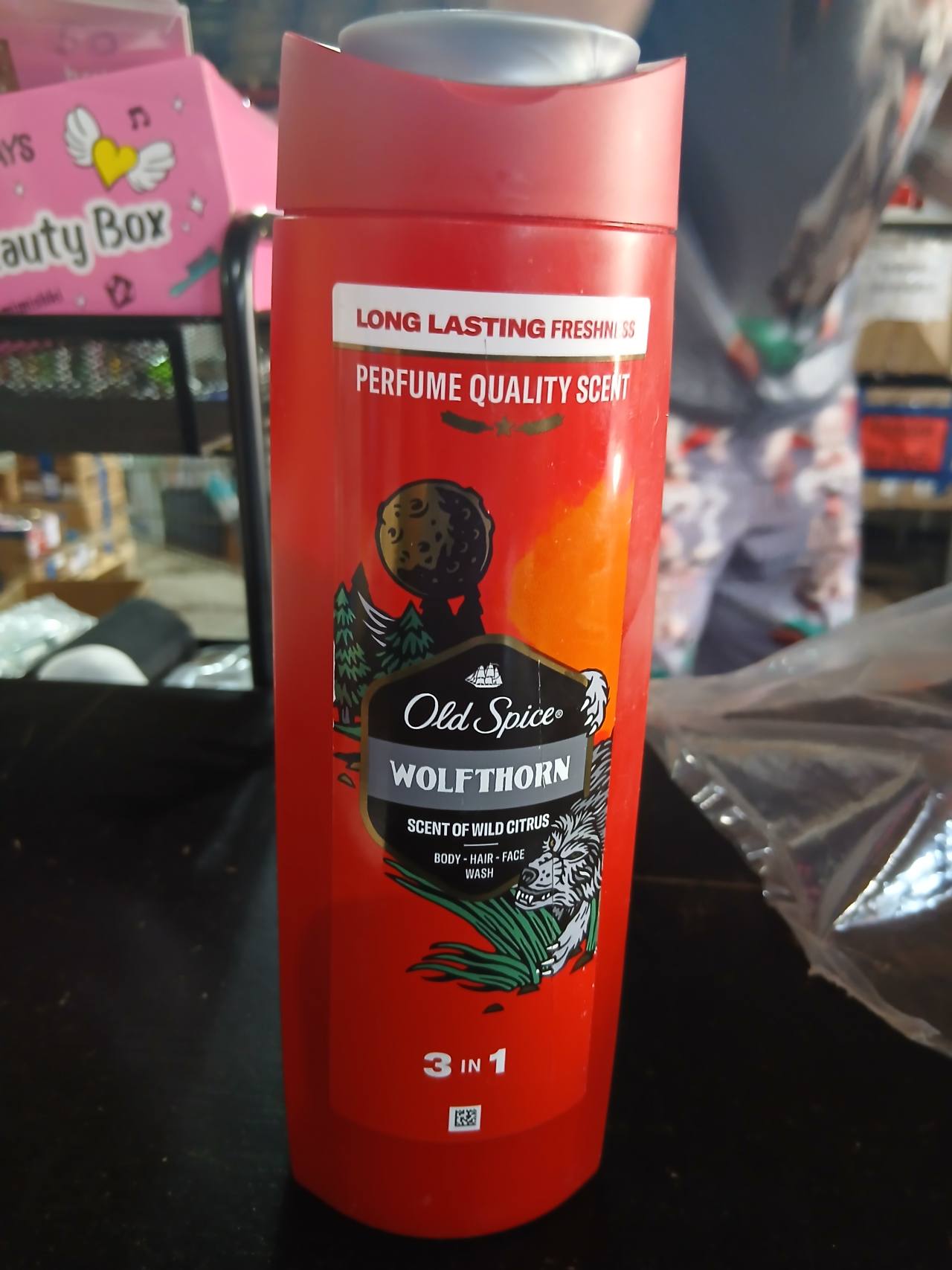 Old Spice Wolfthorn 3 in 1 Body, Hair, Face Wash Scent of Wild Citrus
