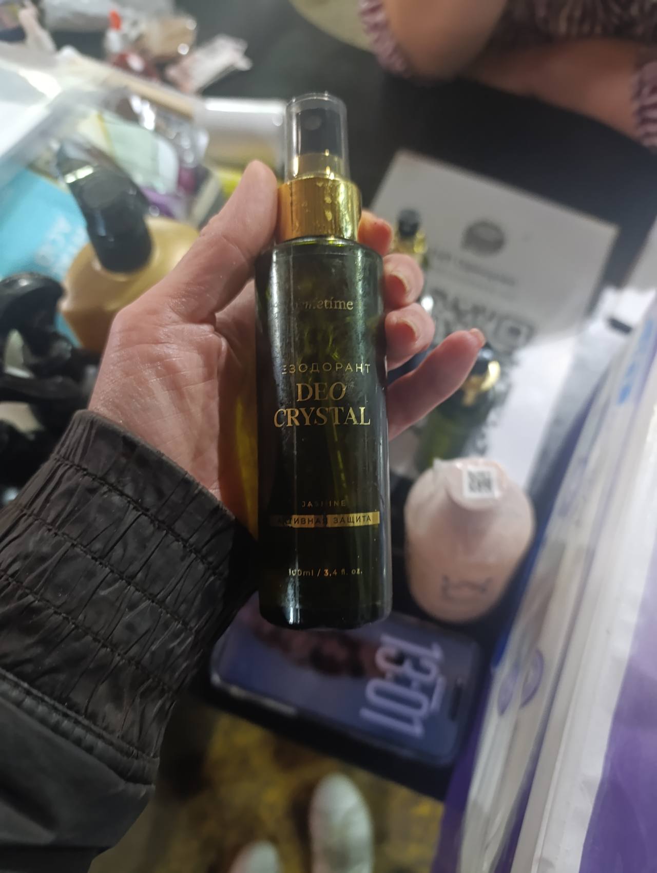 Дезодорант Deo Crystal Jasmine Активная защита