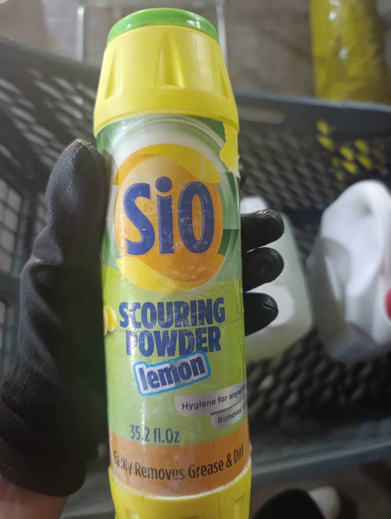 SiO Scouring Powder Lemon